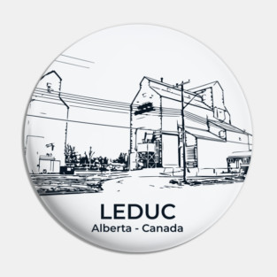 Leduc - Alberta Pin