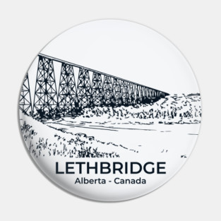 Lethbridge - Alberta Pin
