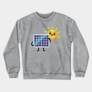 Solar Power Panel Crewneck Sweatshirt