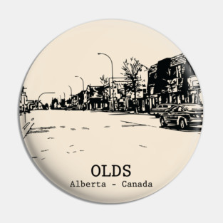 Olds - Alberta Pin