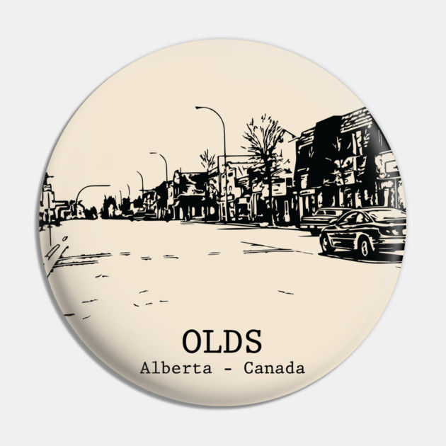Olds - Alberta Pin by Lakeric