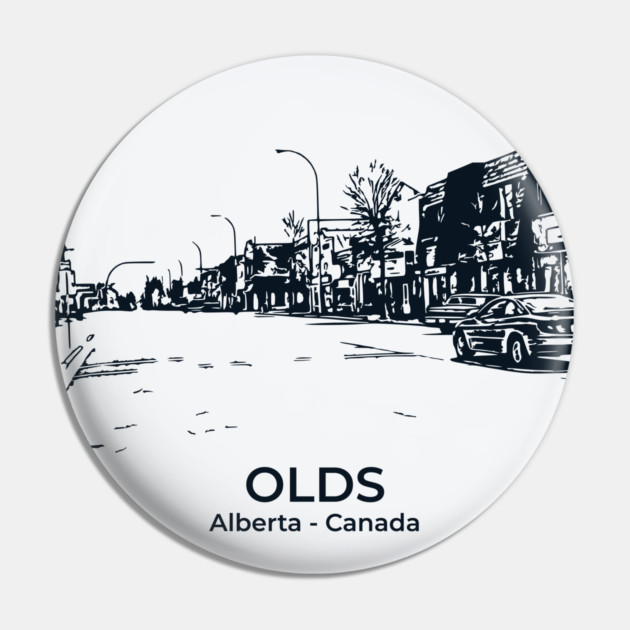 Olds - Alberta Pin by Lakeric