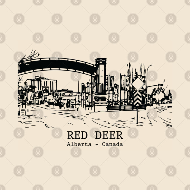 Red Deer - Alberta by Lakeric