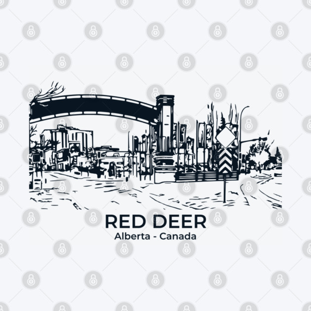 Red Deer - Alberta by Lakeric