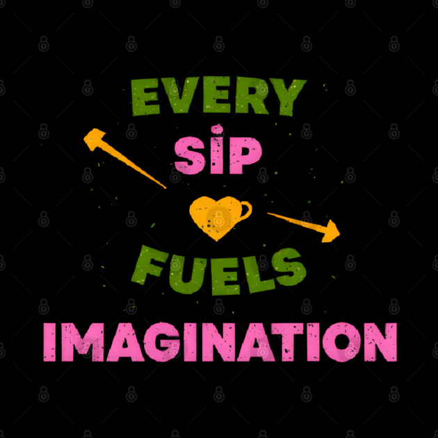 Sip Coffee Writing Flow of Words by SR8891