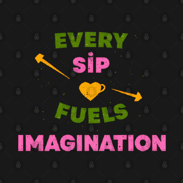 Sip Coffee Writing Flow of Words by SR8891