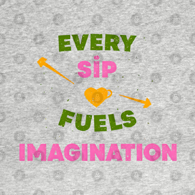 Sip Coffee Writing Flow of Words by SR8891