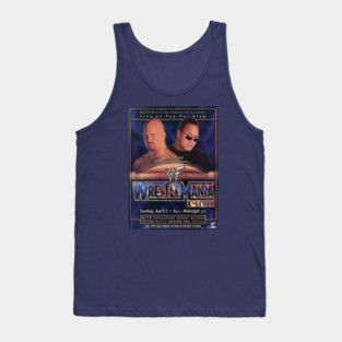 Rock vs. Austin - Wrestlemania Tank Top