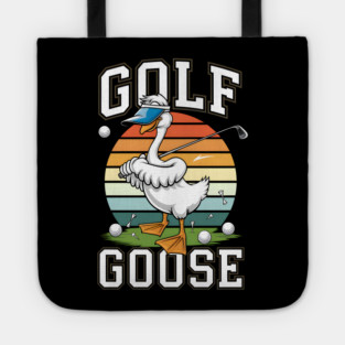 Funny Golf Goose T-Shirt – Hilarious Golfer Tote