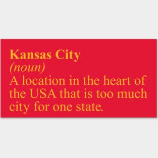 Kansas City Definition Posters and Art