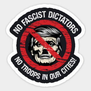 No Troops In Our Cities! Magnet