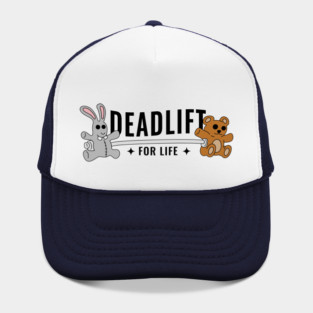 Deadlift For Life with Bunny and Bear Hat