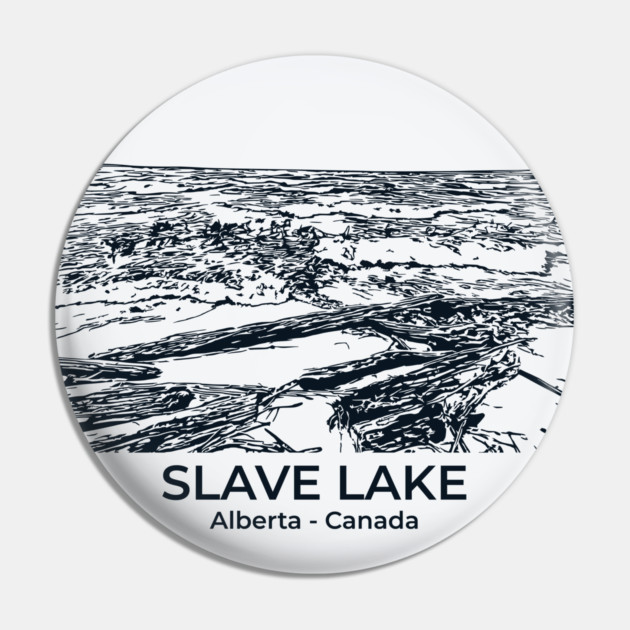 Slave Lake - Alberta Pin by Lakeric