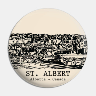 St. Albert - Alberta Pin