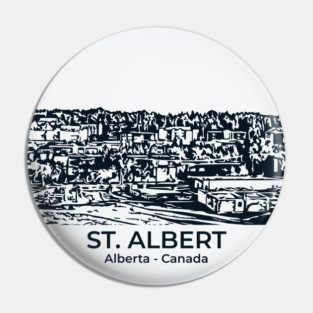 St. Albert - Alberta Pin