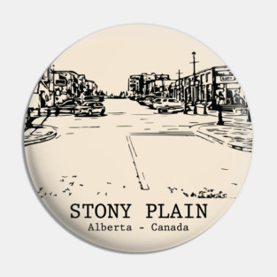 Stony Plain - Alberta Pin