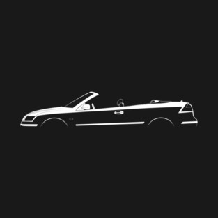 9-3 Convertible (2003) Silhouette T-Shirt