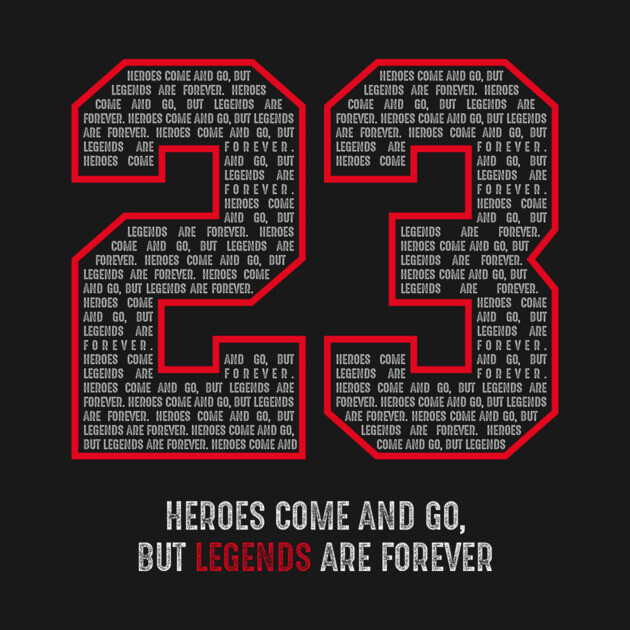 Jordan Basketball Airness Chicago 23 Legend T-Shirt