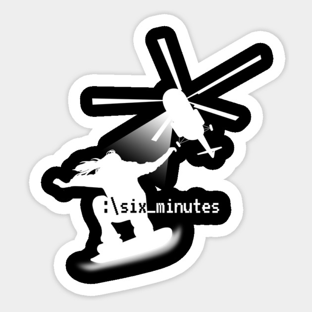 Helicopter Sticker by GZM Podcasts