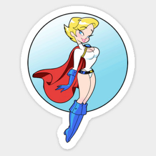 Powerful Girl! Sticker