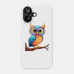 Beautiful Owl – Mysterious Forest Guardian Phone Case