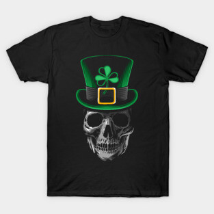 St patrick Skull T-Shirt
