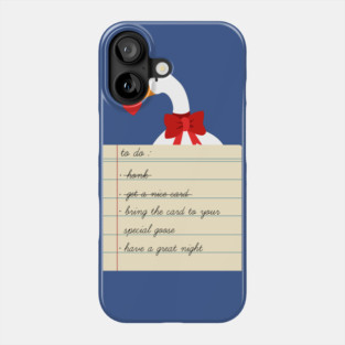 Untitled Valentine Goose Phone Case