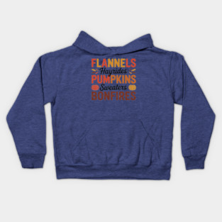 Fall Vibes Kids Hoodie