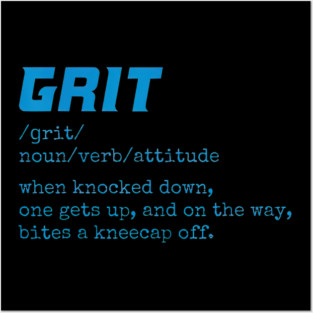 Detroit Lions - Definition of Grit Posters and Art