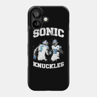 Detroit Lions - Sonic & Knuckles Phone Case