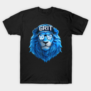 Detroit Lions - Grit Beanie & Shades T-Shirt