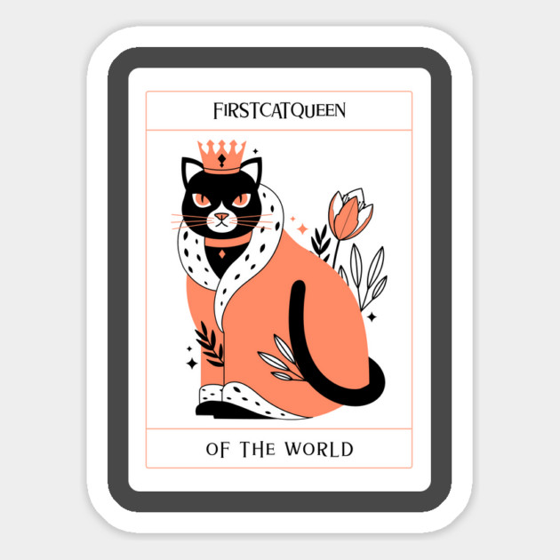 Cat Queen Magnet by FirstClassQueen