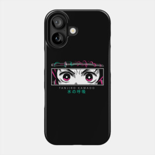 Tanjiro Kamado Eyes - Demon Slayer Phone Case