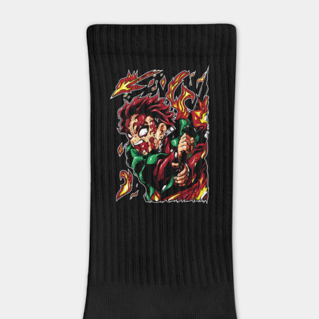 Tanjiro Sun Breathing Form - Kimetsu no Yaiba by Otaku Vibes