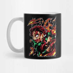 Tanjiro Sun Breathing Form - Kimetsu no Yaiba Mug