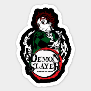 Tanjiro Kamado Art - Demon Slayer Sticker