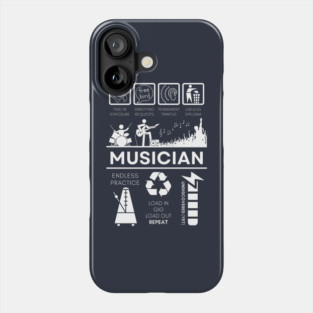 Musician Endless Practice Humor Design Music Lover Phone Case