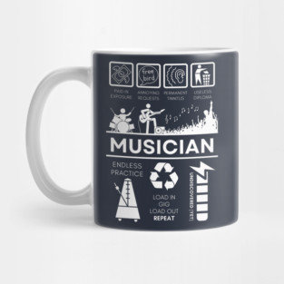 Musician Endless Practice Humor Design Music Lover Mug