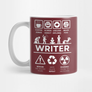 Funny Writer Job Description Office Humor Mug