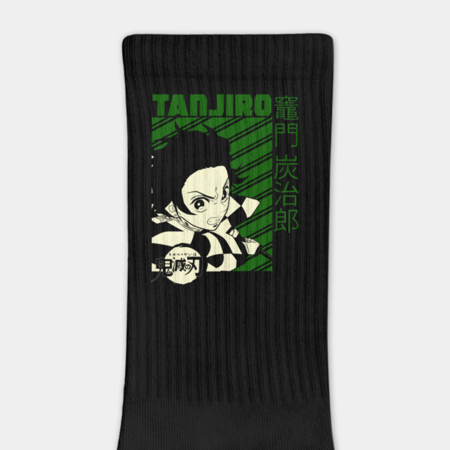 Tanjiro Kamado Green Design - Demon Slayer by Otaku Vibes