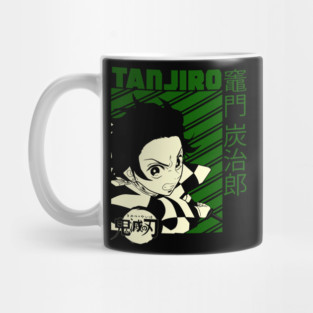 Tanjiro Kamado Green Design - Demon Slayer Mug