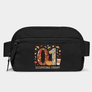 Occupational Therapy Fall Autumn Pumpkin Flower OTA Teacher Bag