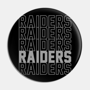 RAIDERS Pin