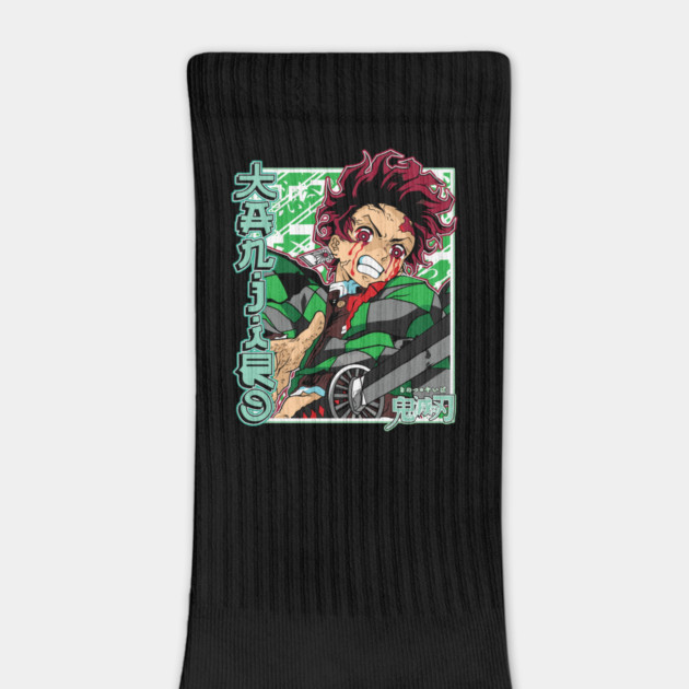 Tanjiro Kamado Hinokami Kagura Demon Slayer by Otaku Vibes