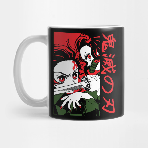 Tanjiro Kamado and Nezuko by Otaku Vibes