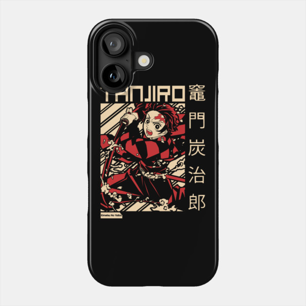Tanjiro Kamado water Breathing Style Phone Case by Otaku Vibes