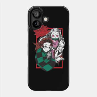Tanjiro and Nezuko Kamado - Kimetsu no Yaiba Phone Case