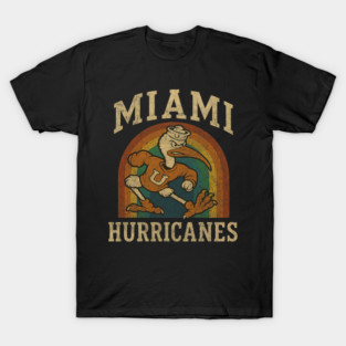 Miami Hurricanes Vintage Retro T-Shirt