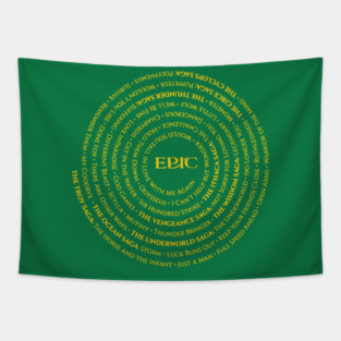 Vintage Epic The Musical vintage  style Tapestry