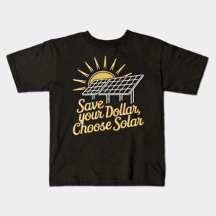 Solar Energy Kids T-Shirt